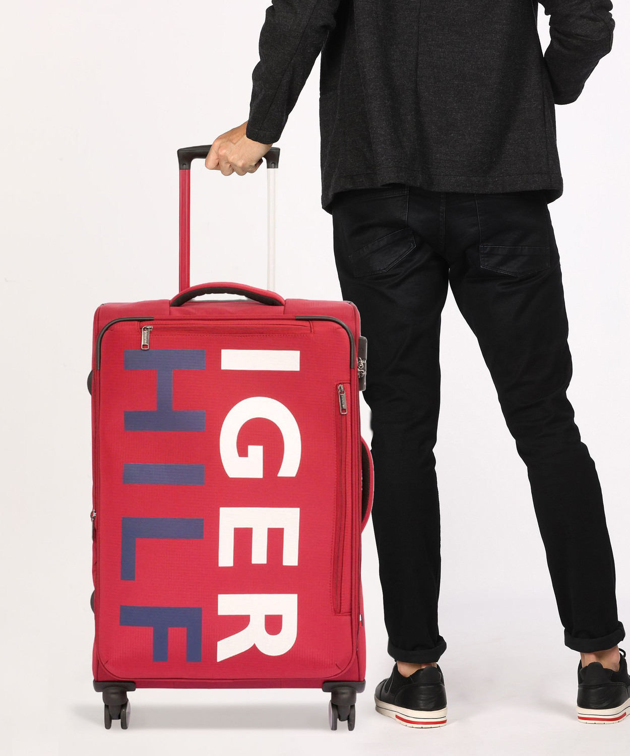 Image of TOMMY HILFIGER Miller Check-in Suitcase 4 Wheels - 26 Inch