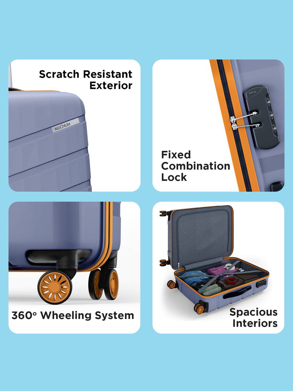 Safari Magnum Evolix 66 26 Inch Suitcase - Image 3