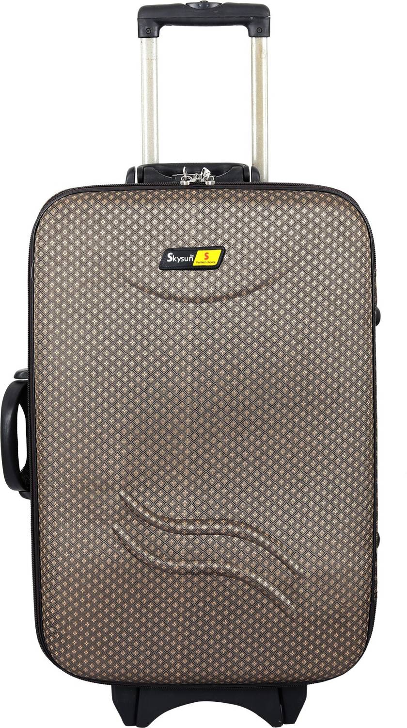 Skysun Lightweight Antiscratch Trolley Bag Polyester Suitcase Bag with Wheels-S-853M Expandable  Check-in Suitcase 2 Wheels - 24 inch