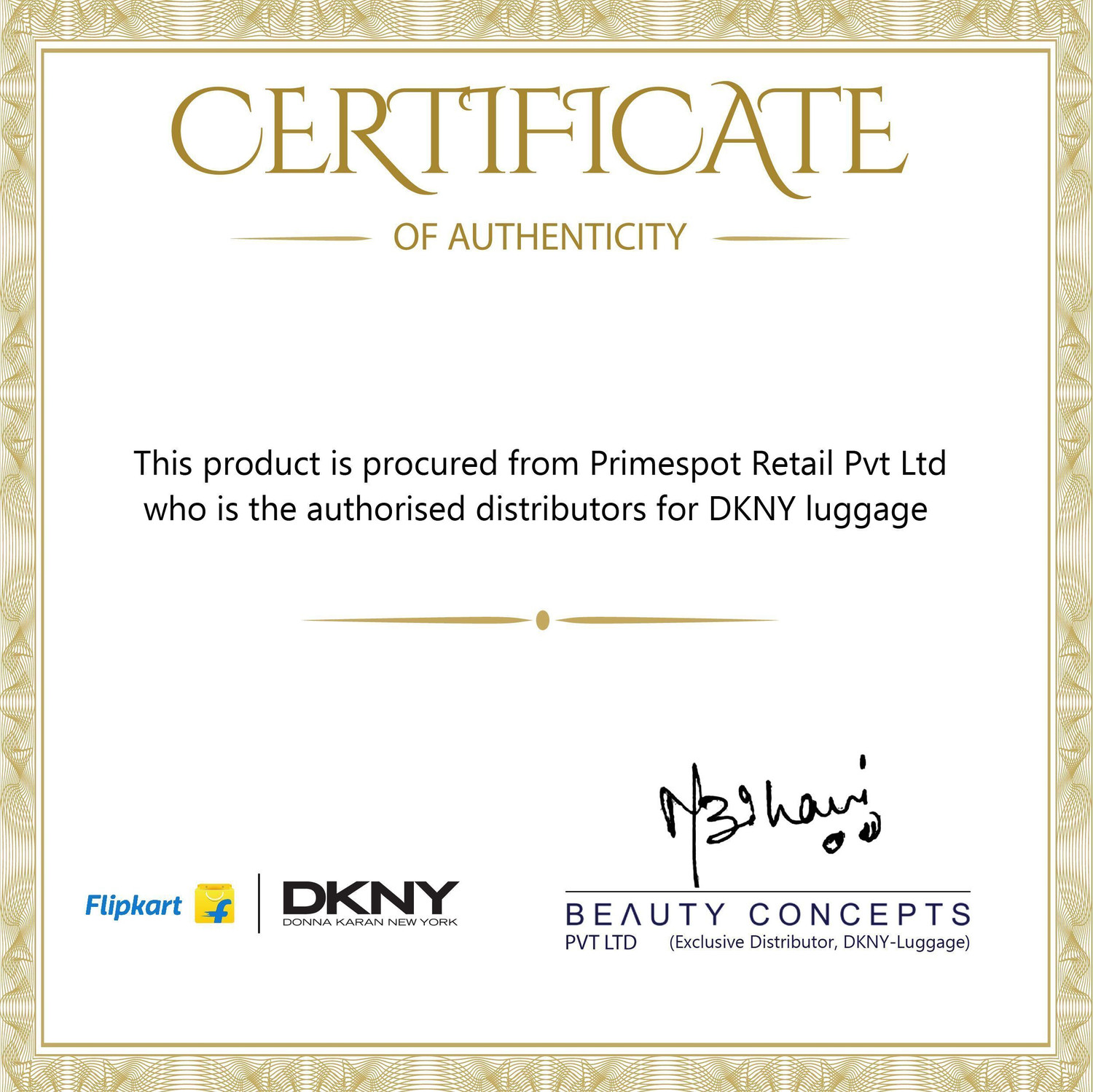 Image of DKNY BIAS Expandable Check-in Suitcase 4 Wheels - 24 inch
