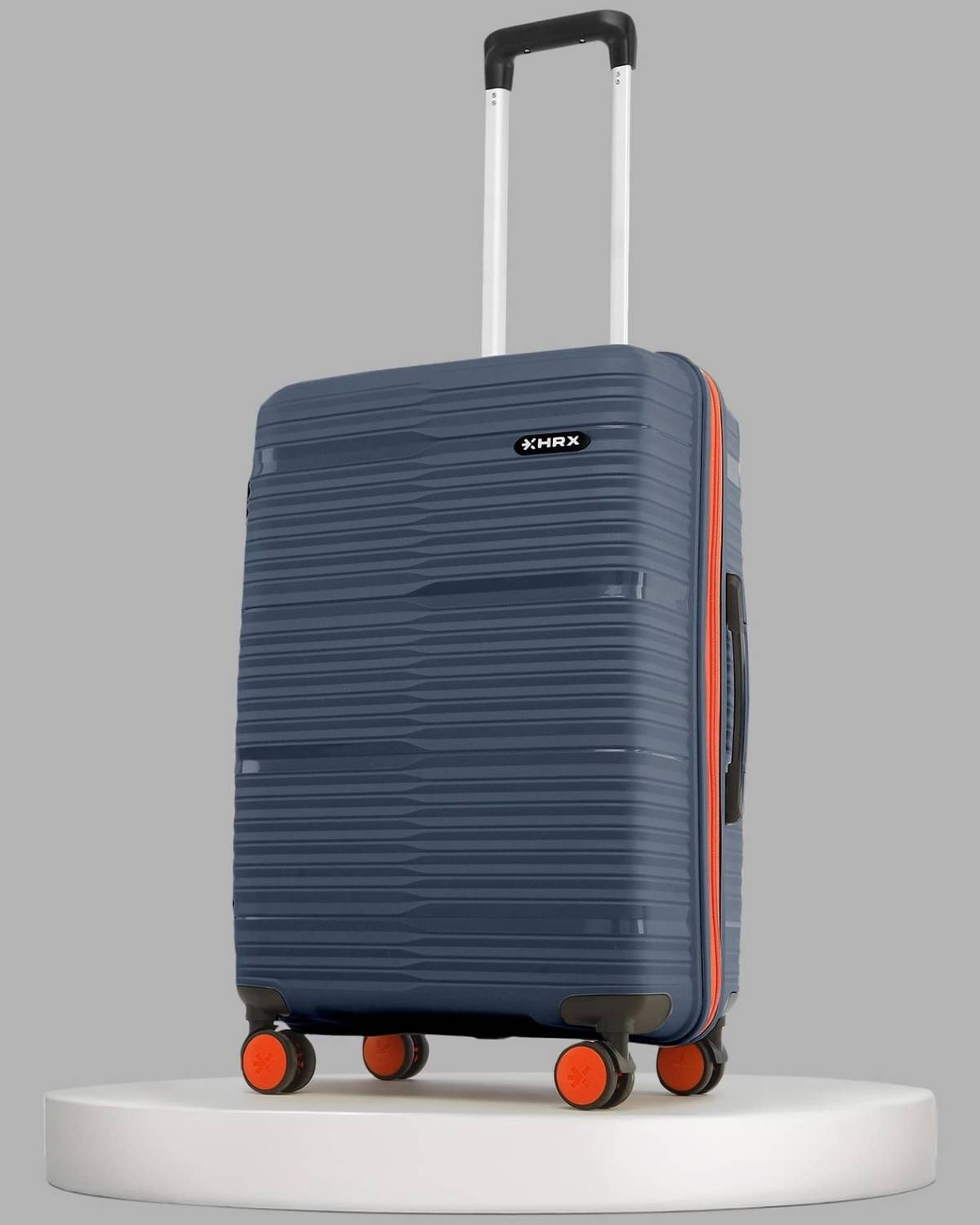 HRX Medium Check-in Suitcase (65 cm) 8 Wheels - Zanzibar - Blue