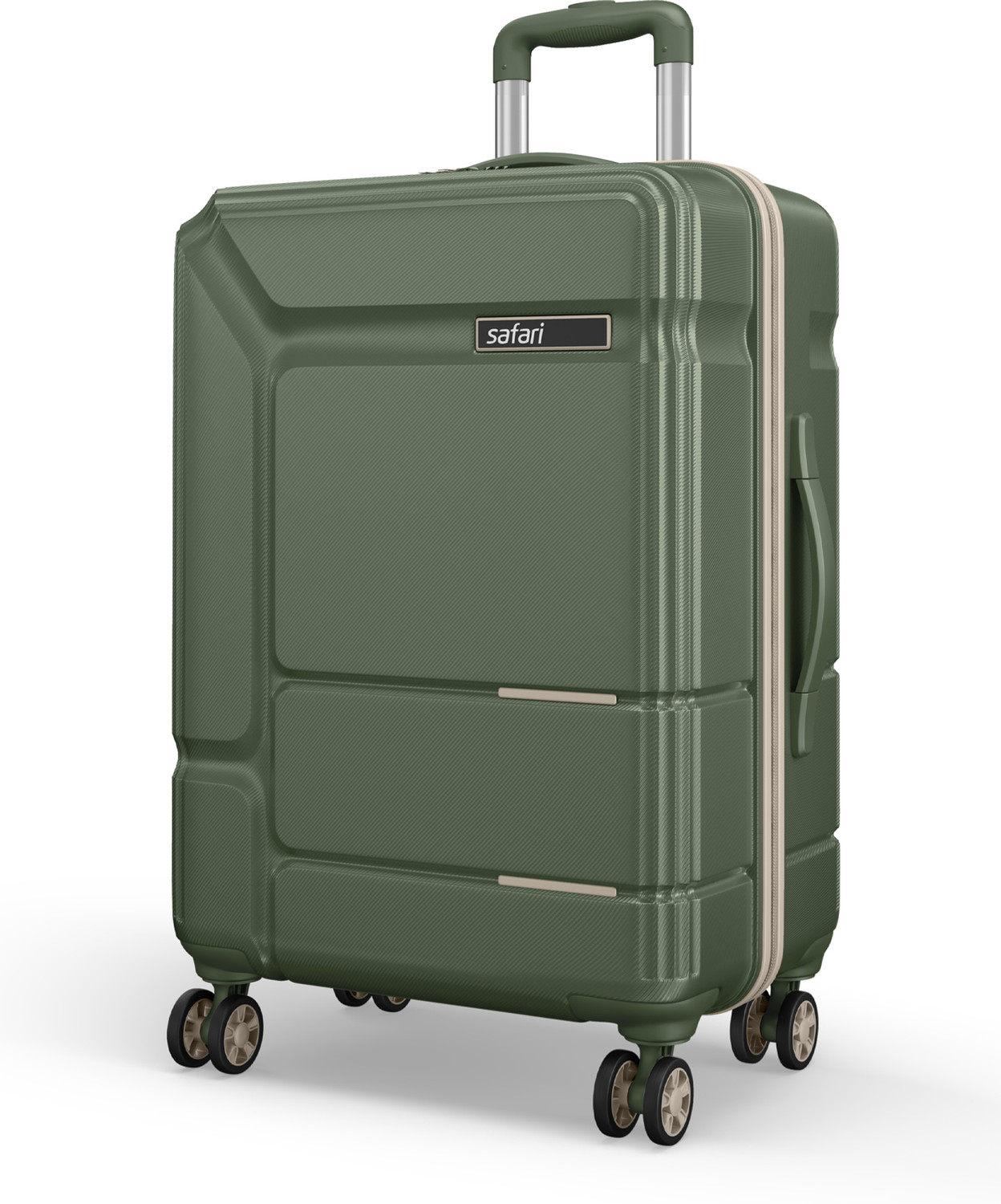 Image of SAFARI SQUADRON 77 4W DUSK GREEN Check-in Suitcase 8 Wheels - 30 Inches
