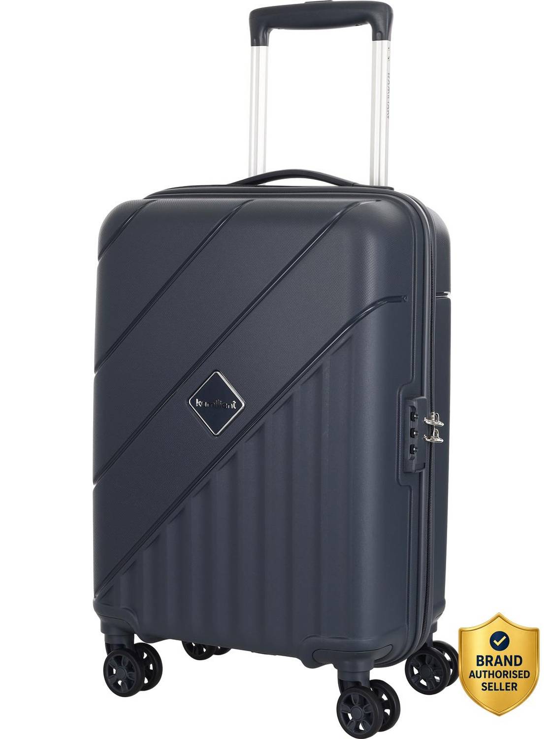 Kamiliant by American Tourister Combination Lock-Endure Expandable Cabin Suitcase 8 Wheels - 21 inches
