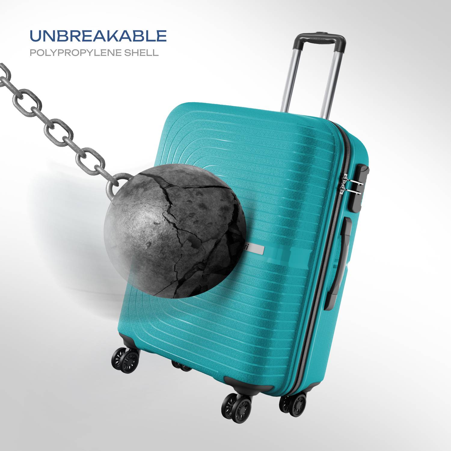 SAFARI Eclipse Neo 66 Check-in Suitcase 8 Wheels - 26 26 CYAN