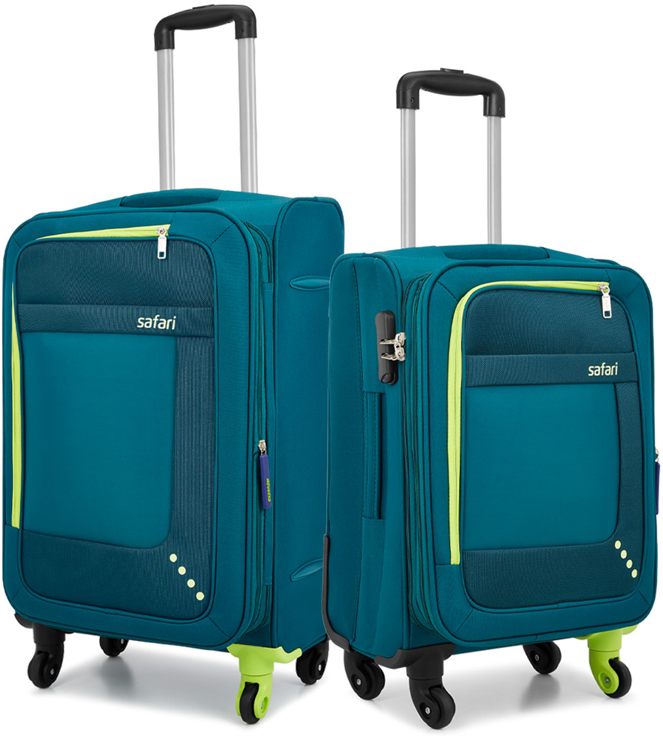 Image of SAFARI STAR 55 /65 4W TEAL Expandable Cabin & Check-in Set 4 Wheels - 30 Inches
