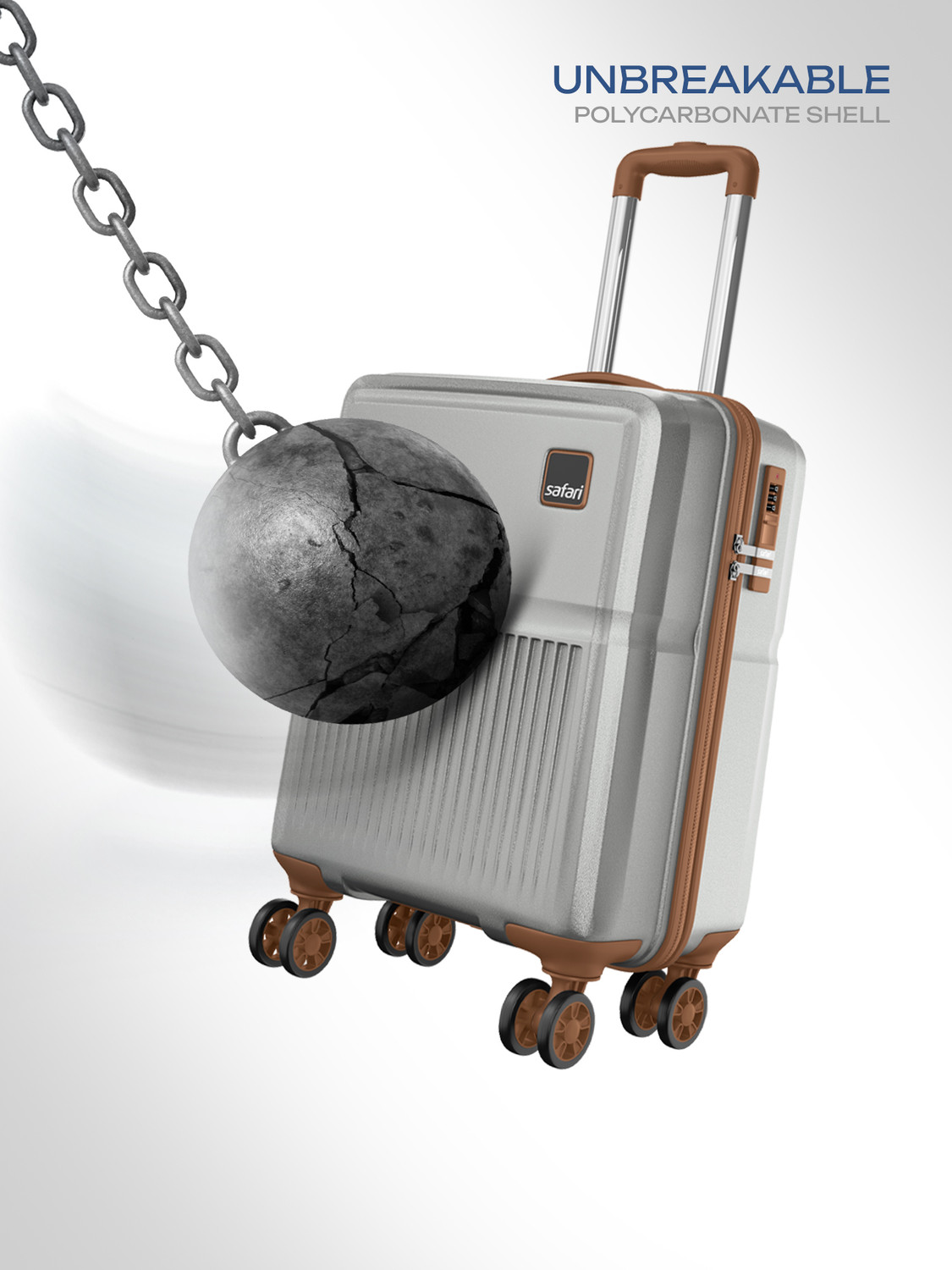 Image of SAFARI Auris Cabin Suitcase 8 Wheels - 22 inch