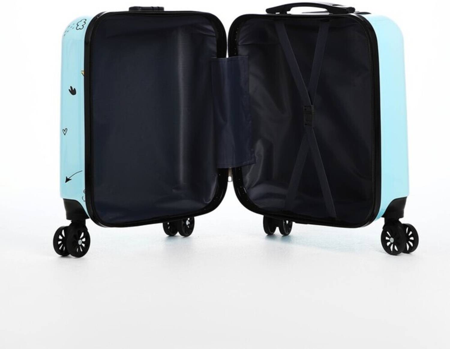 kidsmuch 18 Inch Hard Side Spinner Suitcase - Image 4