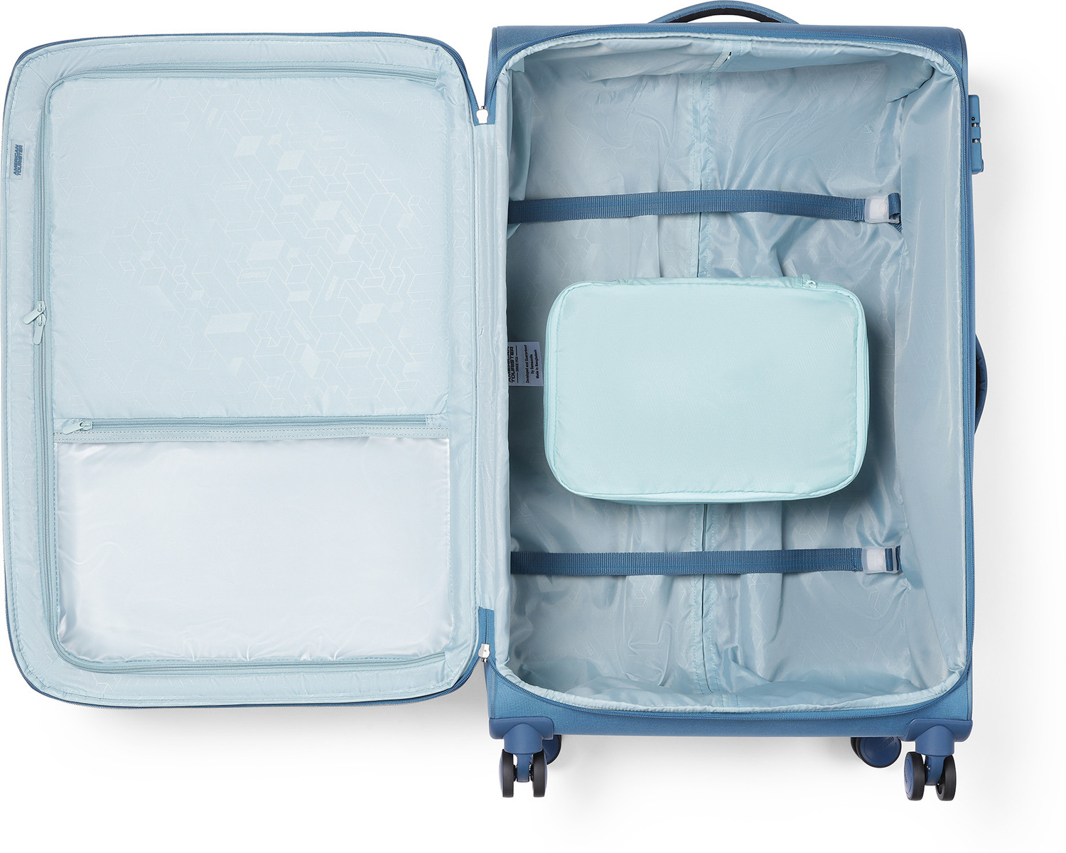 Image of AMERICAN TOURISTER BERN Expandable Check-in Suitcase 8 Wheels - 33 inch