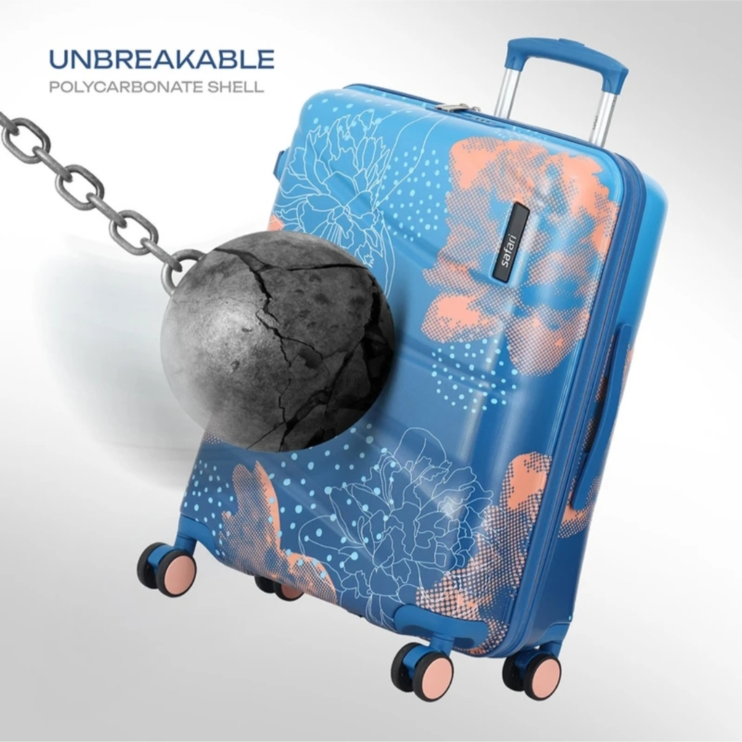 Image of SAFARI Serene Pro Cabin Suitcase 8 Wheels - 24 inch