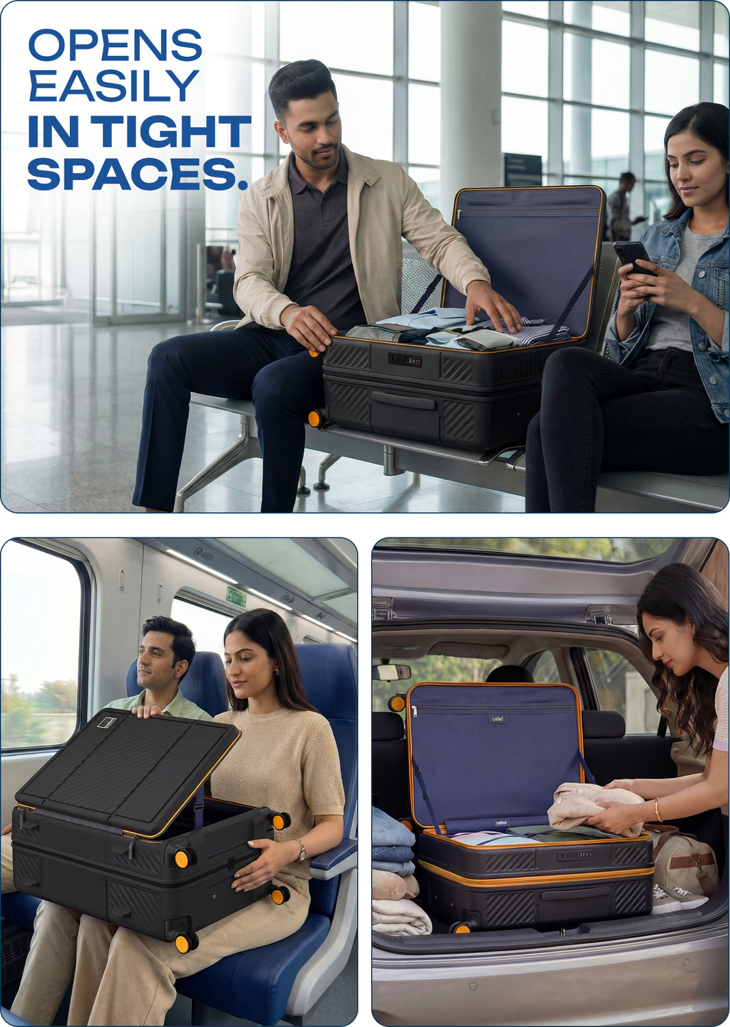Image of SAFARI NOX Check-in Suitcase 8 Wheels - 26 inch