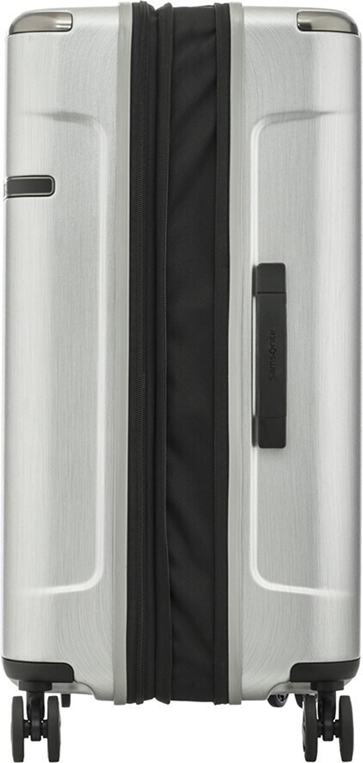 Image of SAMSONITE SAM EVOA SP69 /25 EXP-BRSD SLVR Expandable Check-in Suitcase 4 Wheels - 27 Inch