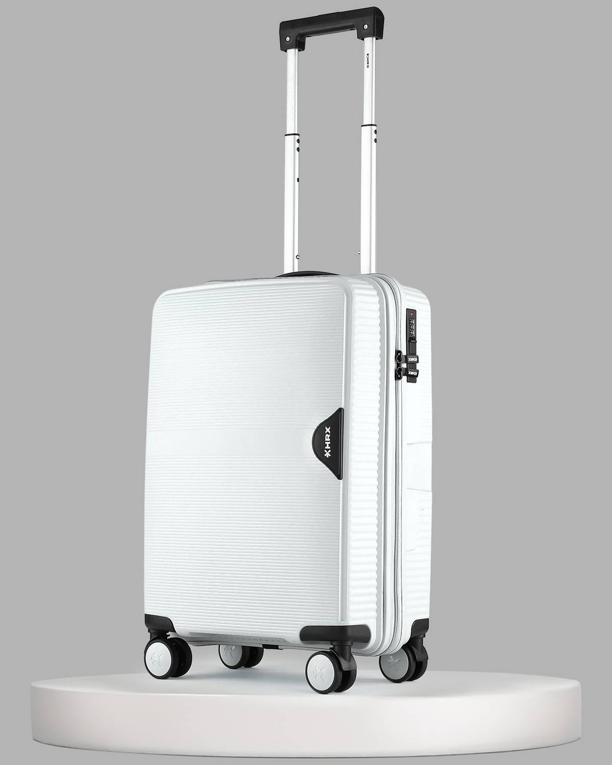 HRX Parabola 10 inch Grey Cabin Suitcase 8 Wheels - Image 1