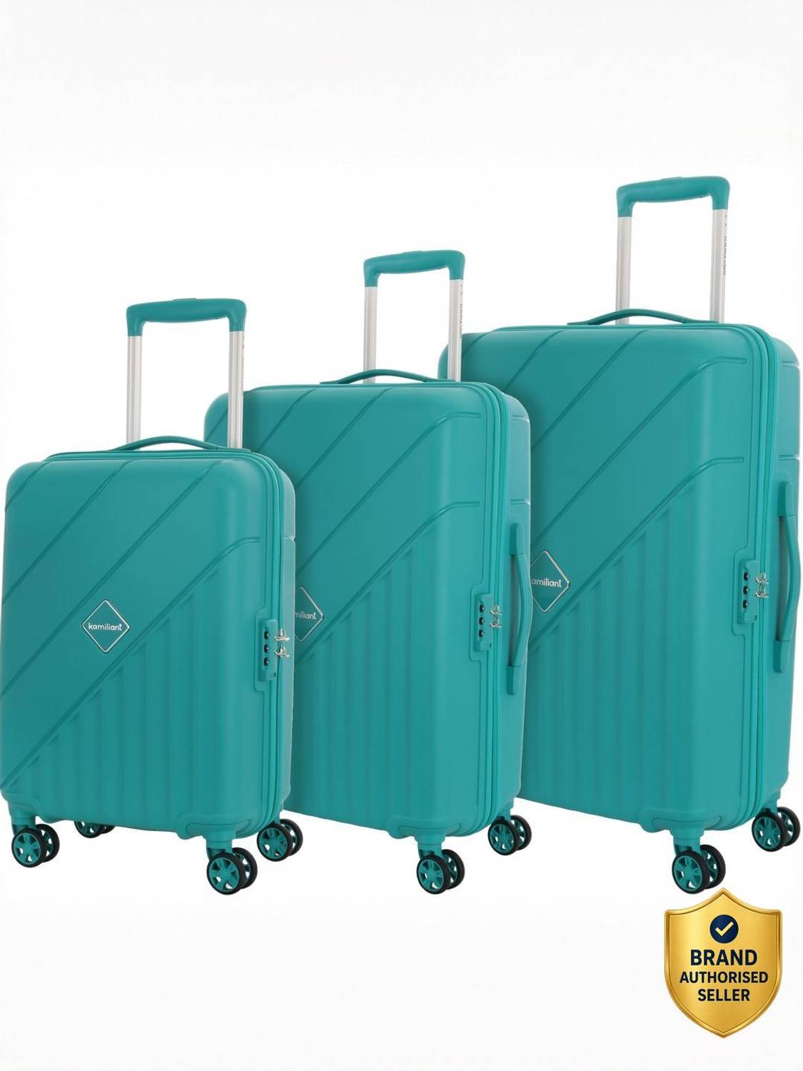 Kamiliant by American Tourister Combination Lock-Endure 55Cm Pack of 3 - Image 1