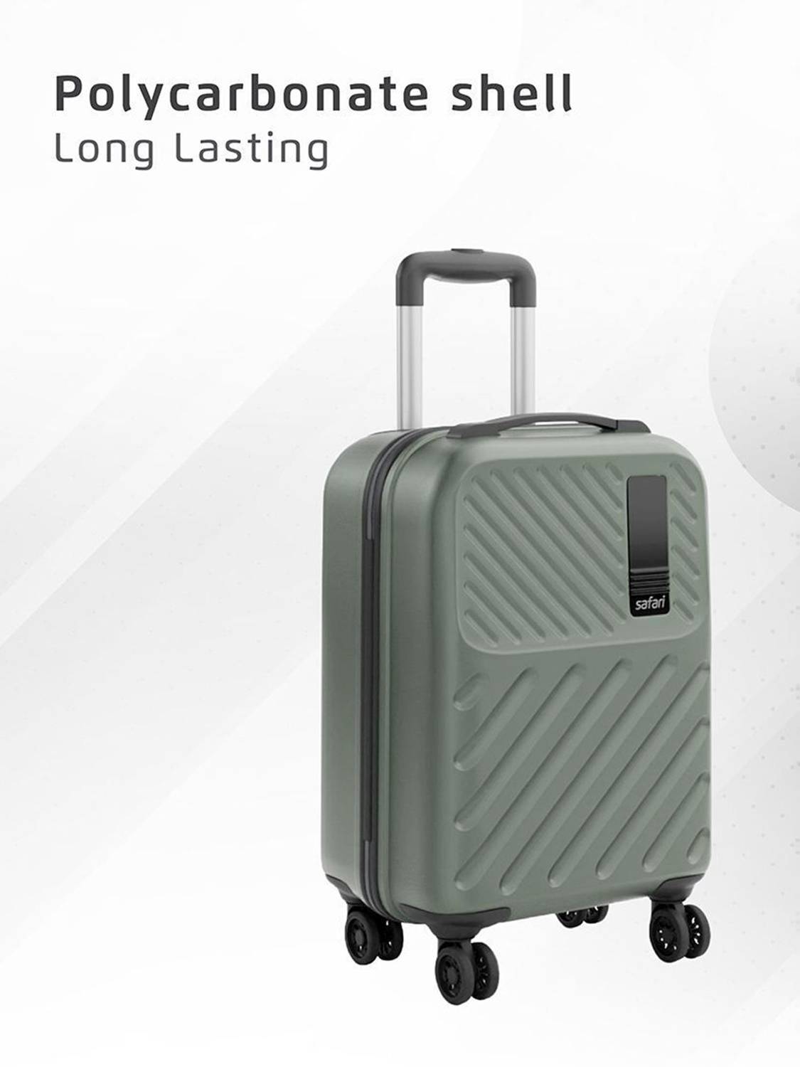 SAFARI ZODIAC 56 22 inch 8 Wheels Cabin Suitcase - Image 5
