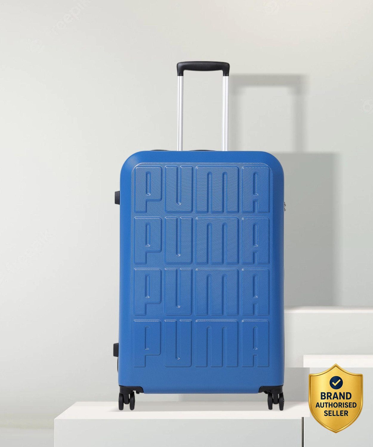 Image of PUMA Stylised Trolley Bag -Medium Check-in Suitcase 8 Wheels - 26 inch