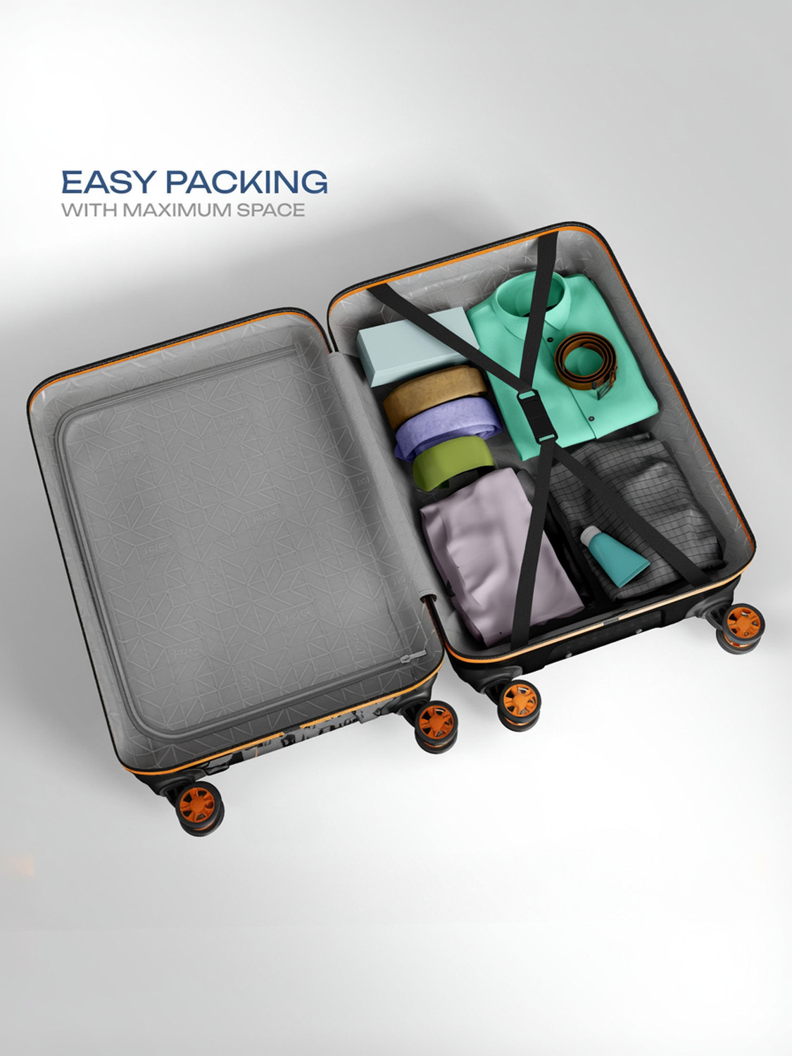 Image of SAFARI ARKHAM Check-in Suitcase 8 Wheels - 26 inch