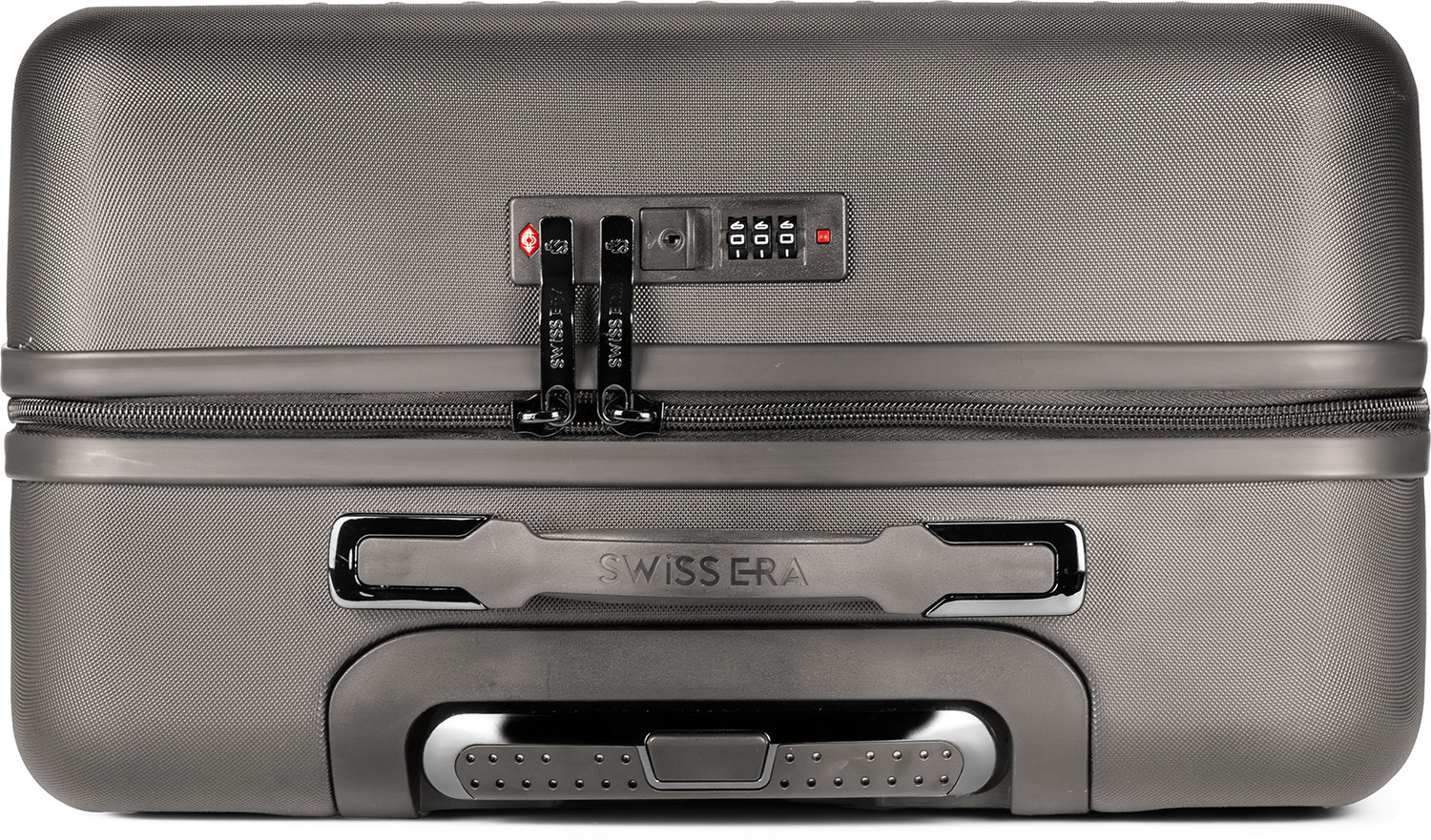 Image of Swiss Era Compact Overnighter & Briefcase Trolley - Airline Approved Size Overnighter & Briefcase 8 Wheels - 18 inch