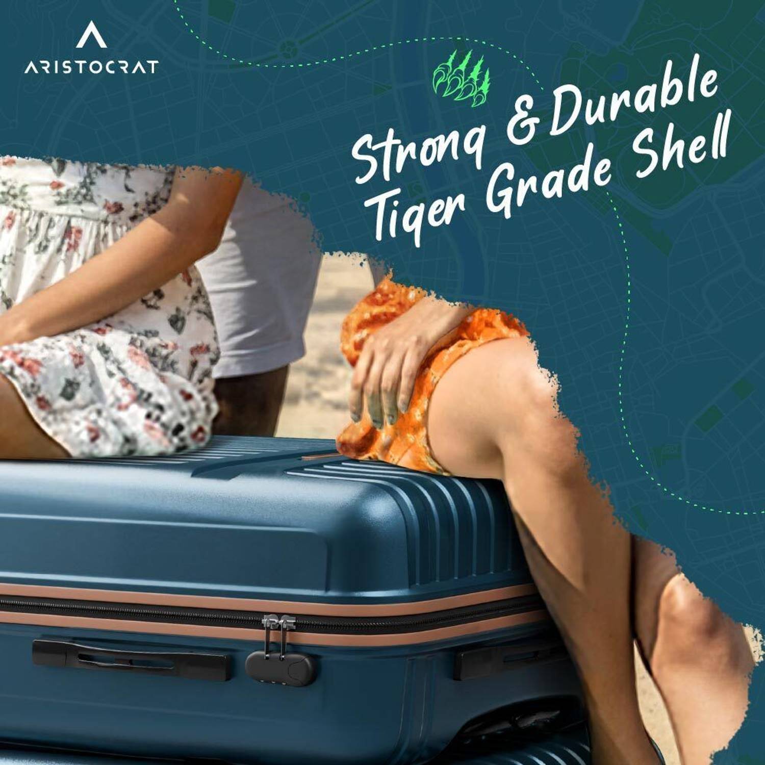 ARISTOCRAT Atlas Trolley Bag 22 Inch - Image 2
