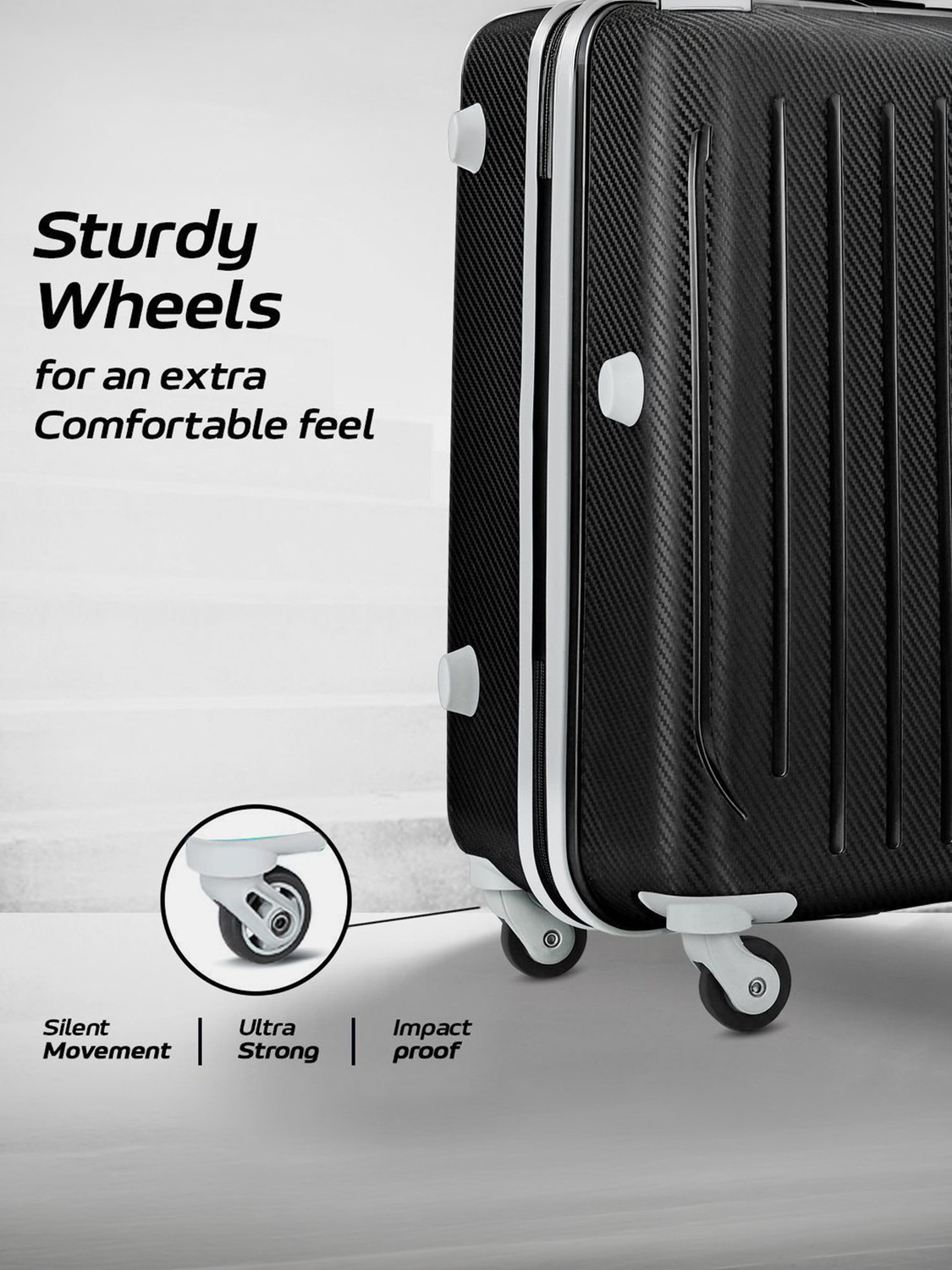 Image of ARISTOCRAT 75 - Hardbody Trolley Bag Check-in Suitcase 4 Wheels - 30 inch