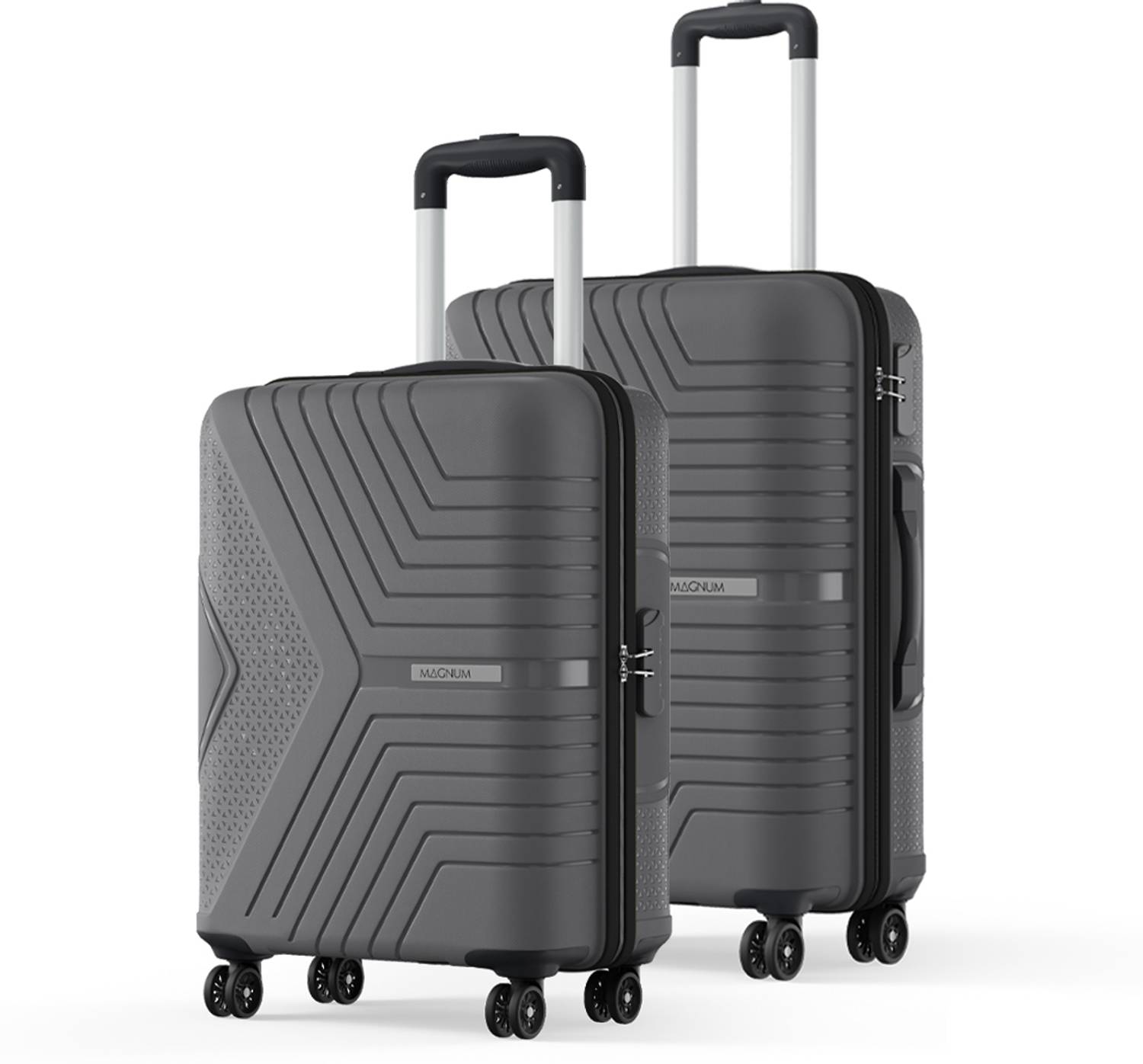 Magnum by Safari Hard Body 2 Luggage Set 4 Wheels - Image 1