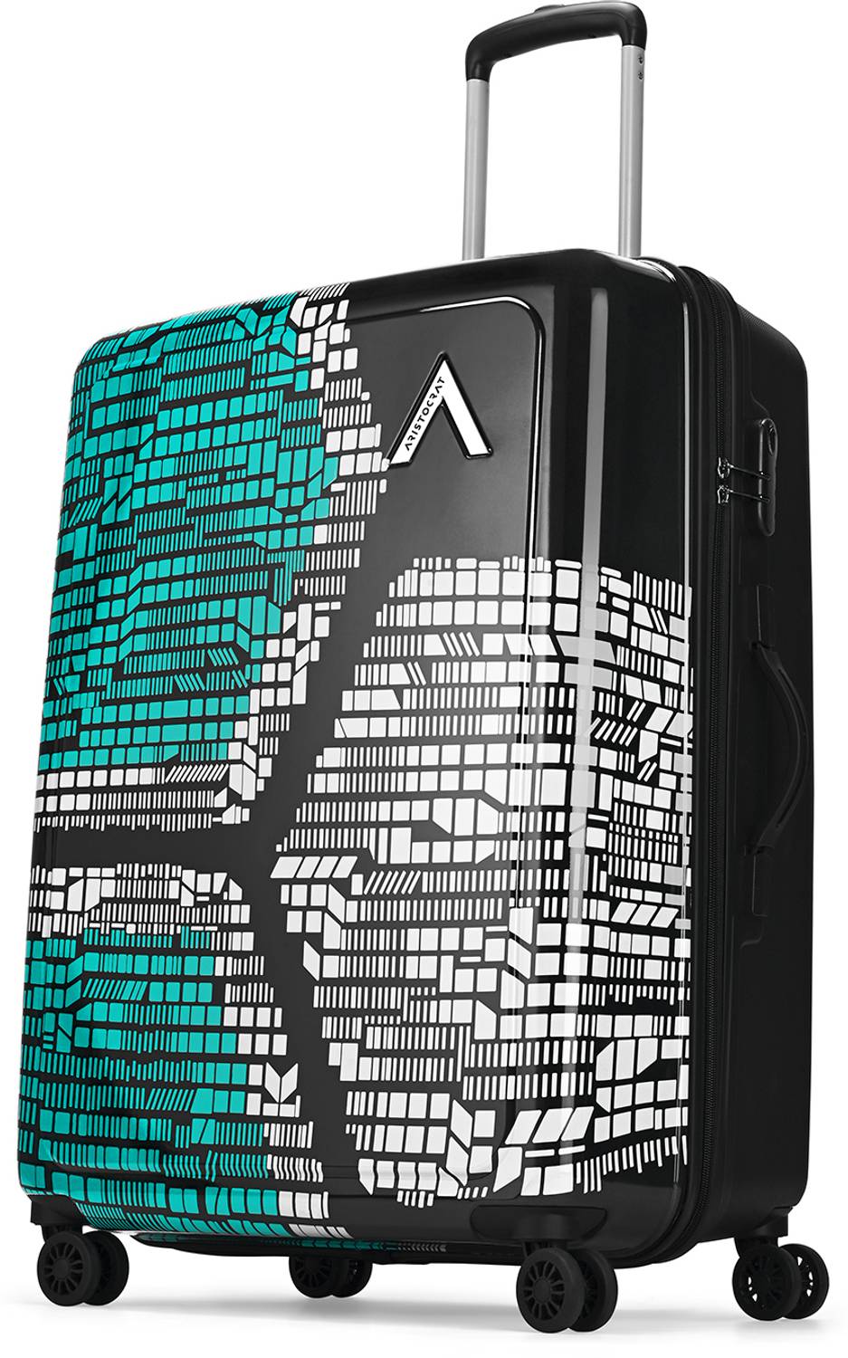 ARISTOCRAT Large Check-in Suitcase (73 cm) 8 Wheels - Bruce Check