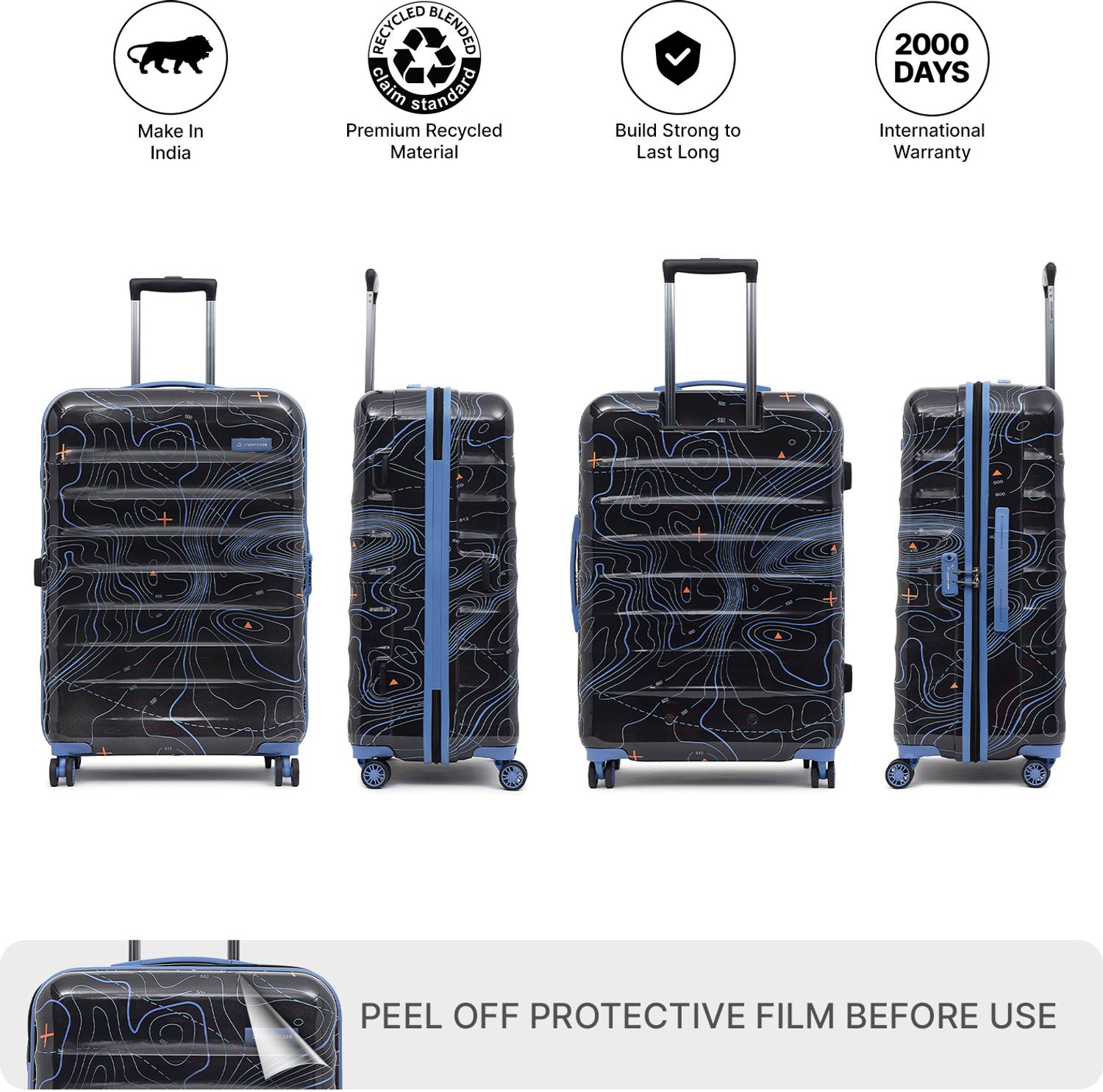 Uppercase Topo 76cm 8-Wheel Check-in Suitcase - Image 2