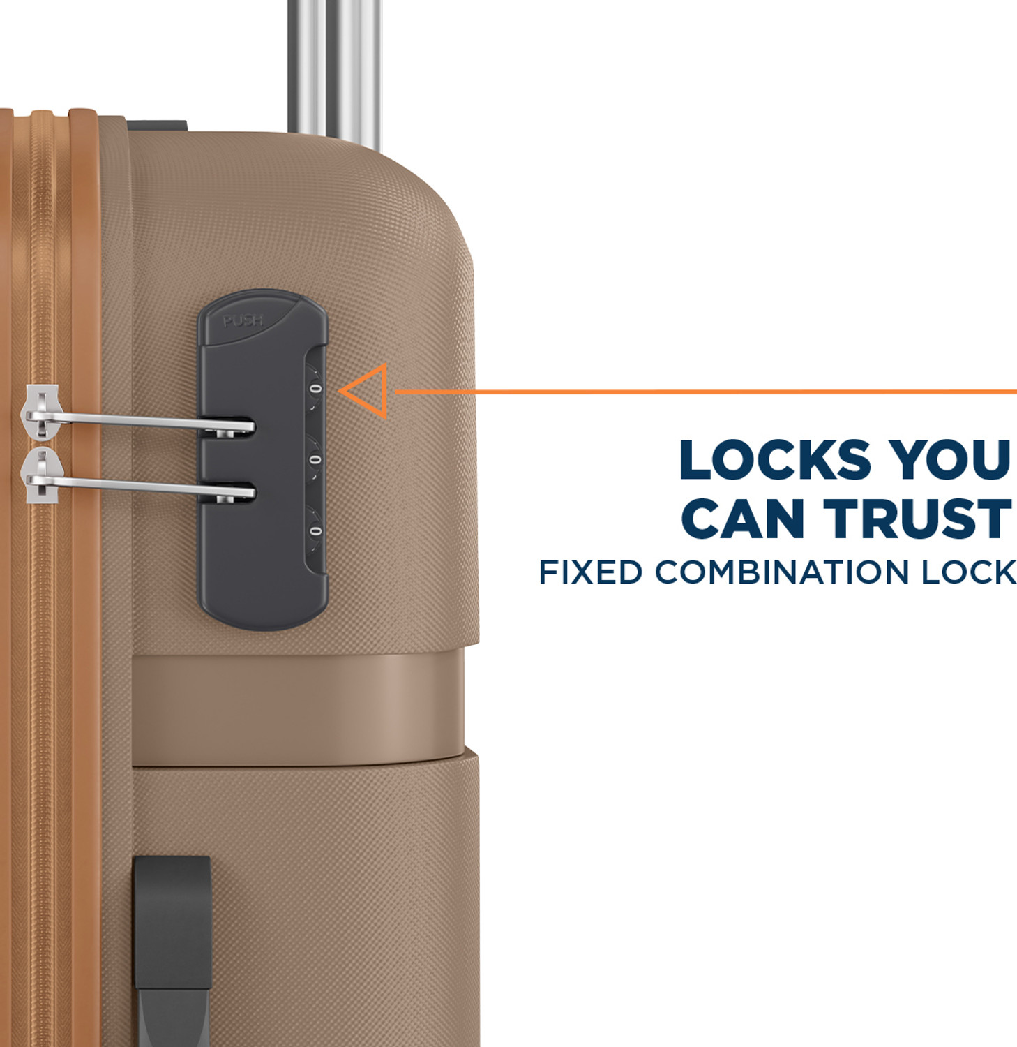 Image of SAFARI Fury 75 4W Fossil Check-in Suitcase 8 Wheels - 30 Inches