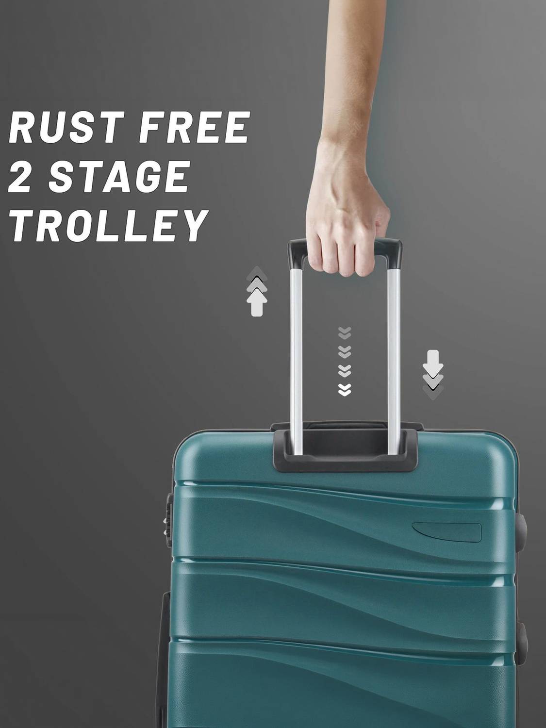 ARISTOCRAT Olympus 3 55cm Trolley Bag Pack of 3 - Image 4
