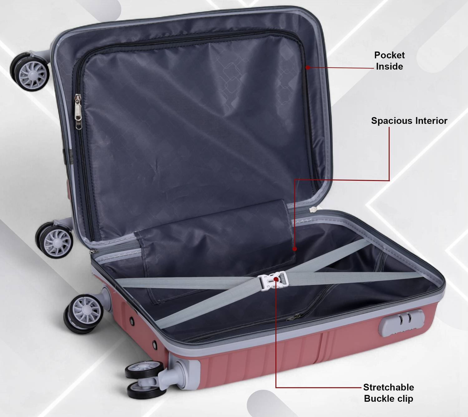 urban carrier Hr Carry London Zanzibar Expandable Cabin Suitcase 8