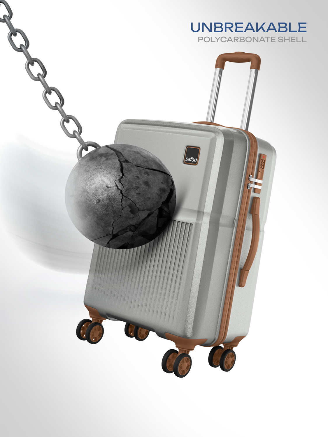 Image of SAFARI Auris Check-in Suitcase 8 Wheels - 26 inch