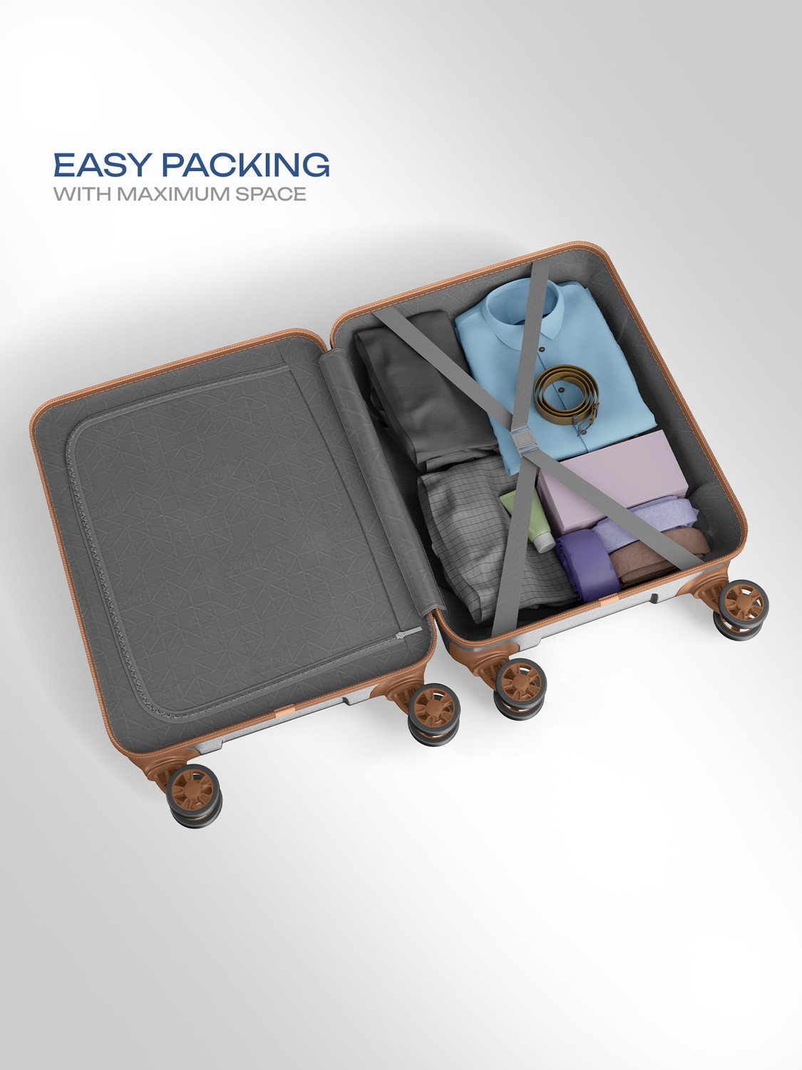 Image of SAFARI Auris Cabin & Check-in Set 8 Wheels - 26 inch