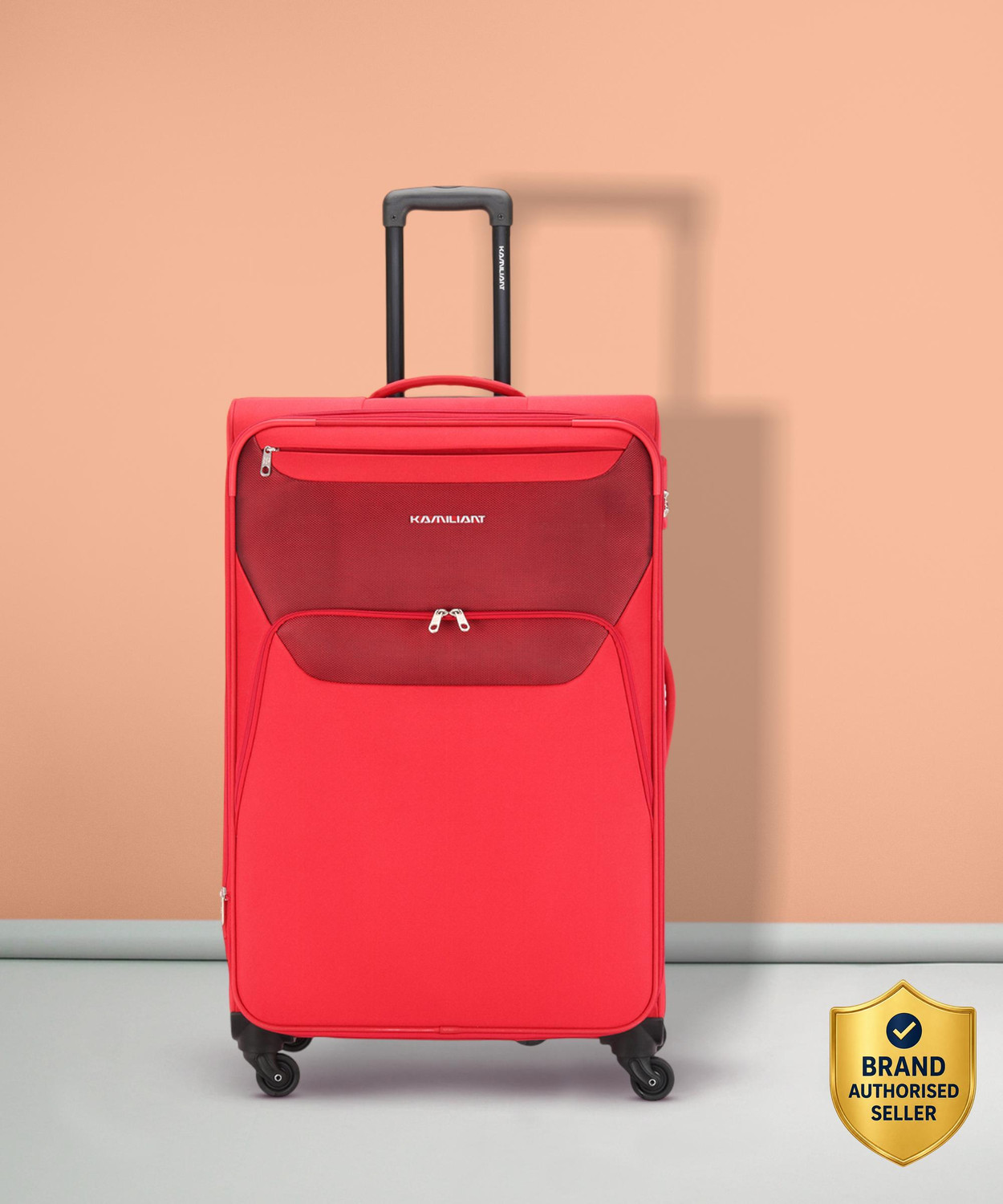 Image of Kamiliant by American Tourister BALI SPINNER Set of 3 (Small 56 cm | Medium 69 cm | Large 79 cm) RED Expandable Cabin & Check-in Set 4 Wheels - 32 INCH