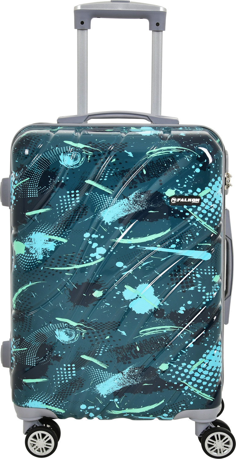 Image of Falkon SPARK Hard PC 4 Double Wheels Cabin Suitcase 8 Wheels - 21 inch