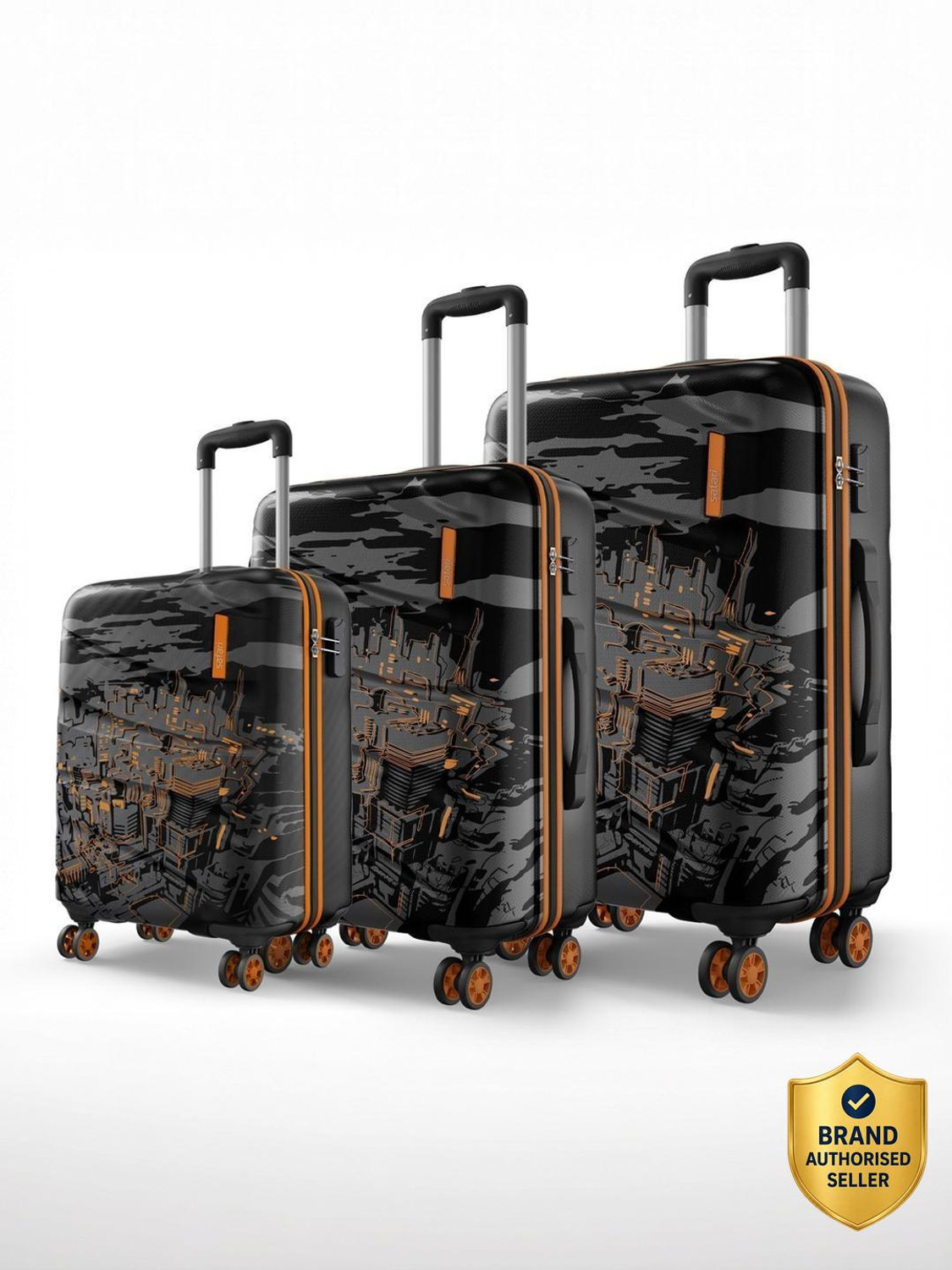 Image of SAFARI ARKHAM Cabin & Check-in Set 8 Wheels - 30 inch