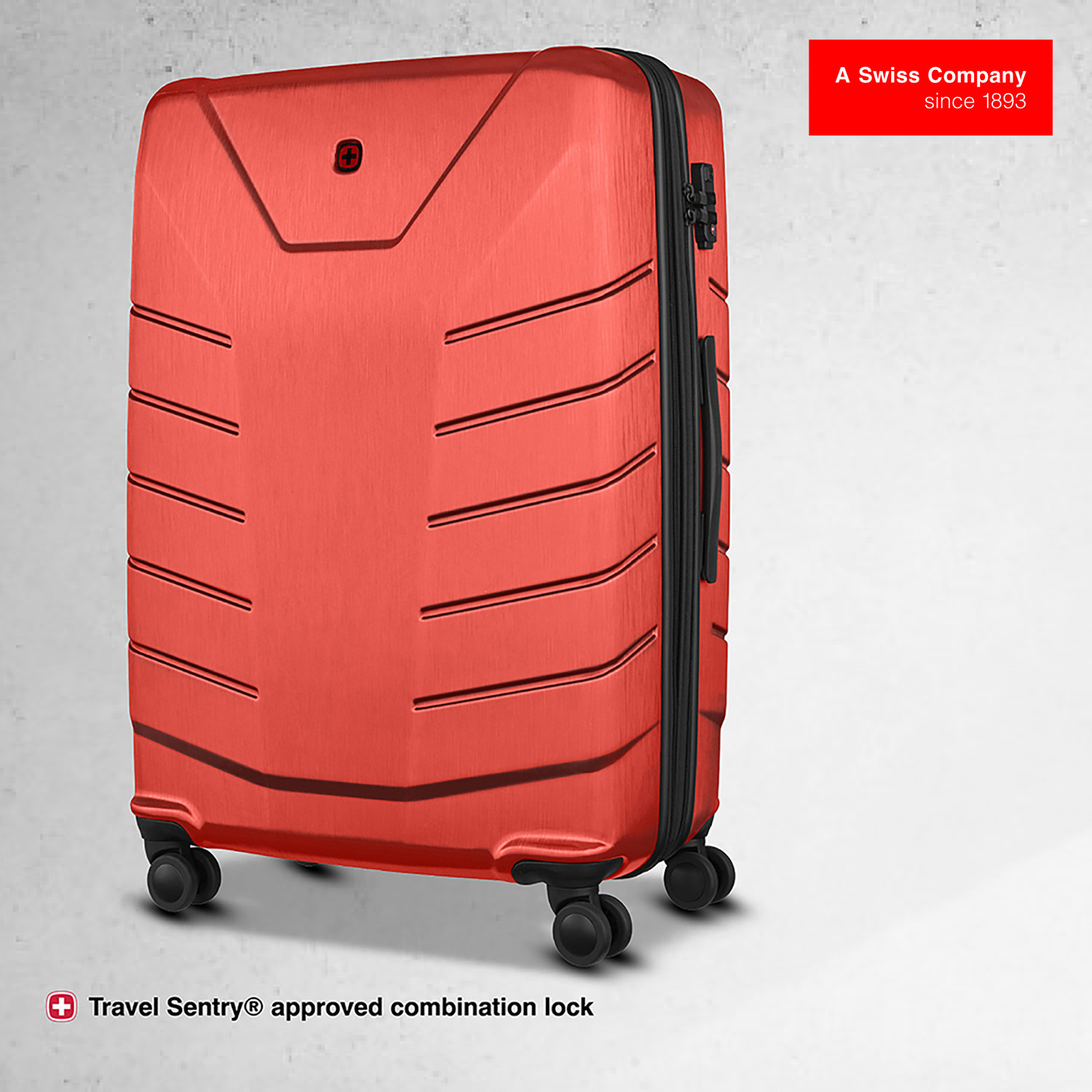 Image of Wenger Pegasus Large Expandable Check-in Suitcase 4 Wheels - 30 Inch