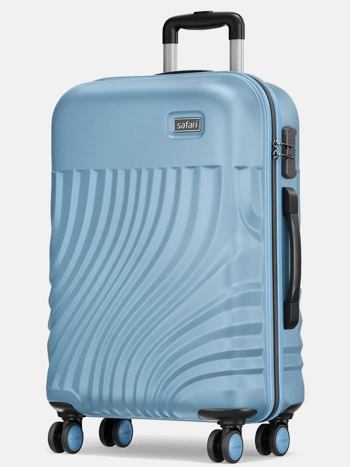 SAFARI KEPLAR 75 Blue 75 cm 8-Wheel Suitcase - Image 2