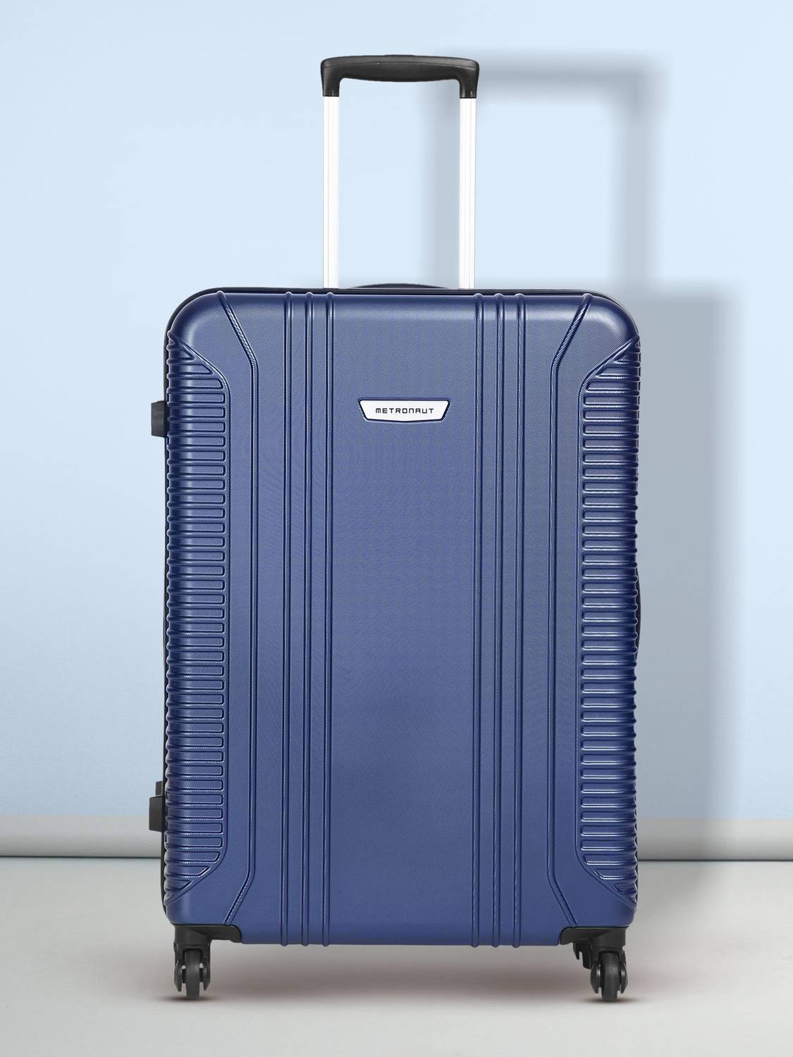 METRONAUT S02-Bright Blue Check-in Suitcase 4 Wheels - 24 inch