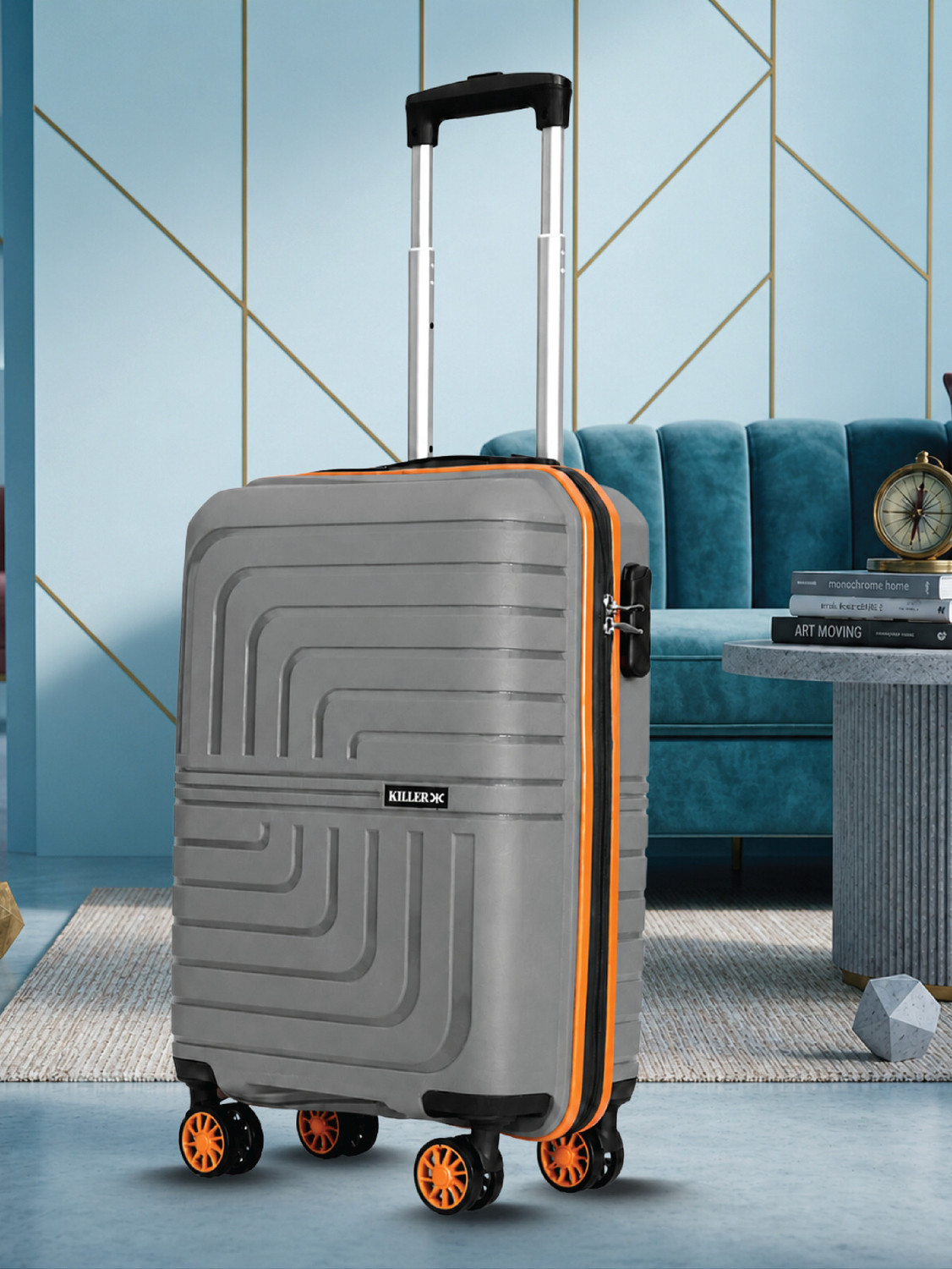 Image of KILLER Tokyo Expandable Check-in Suitcase 8 Wheels - 24 inch