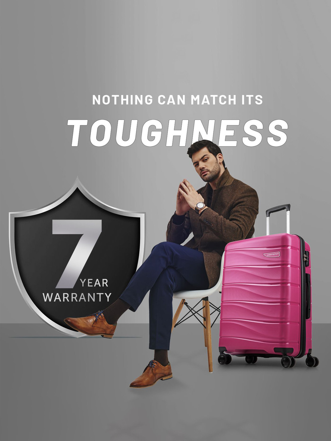 Image of ARISTOCRAT Olympus 65 - Hardbody Trolley Bag Check-in Suitcase 8 Wheels - 26 Inch