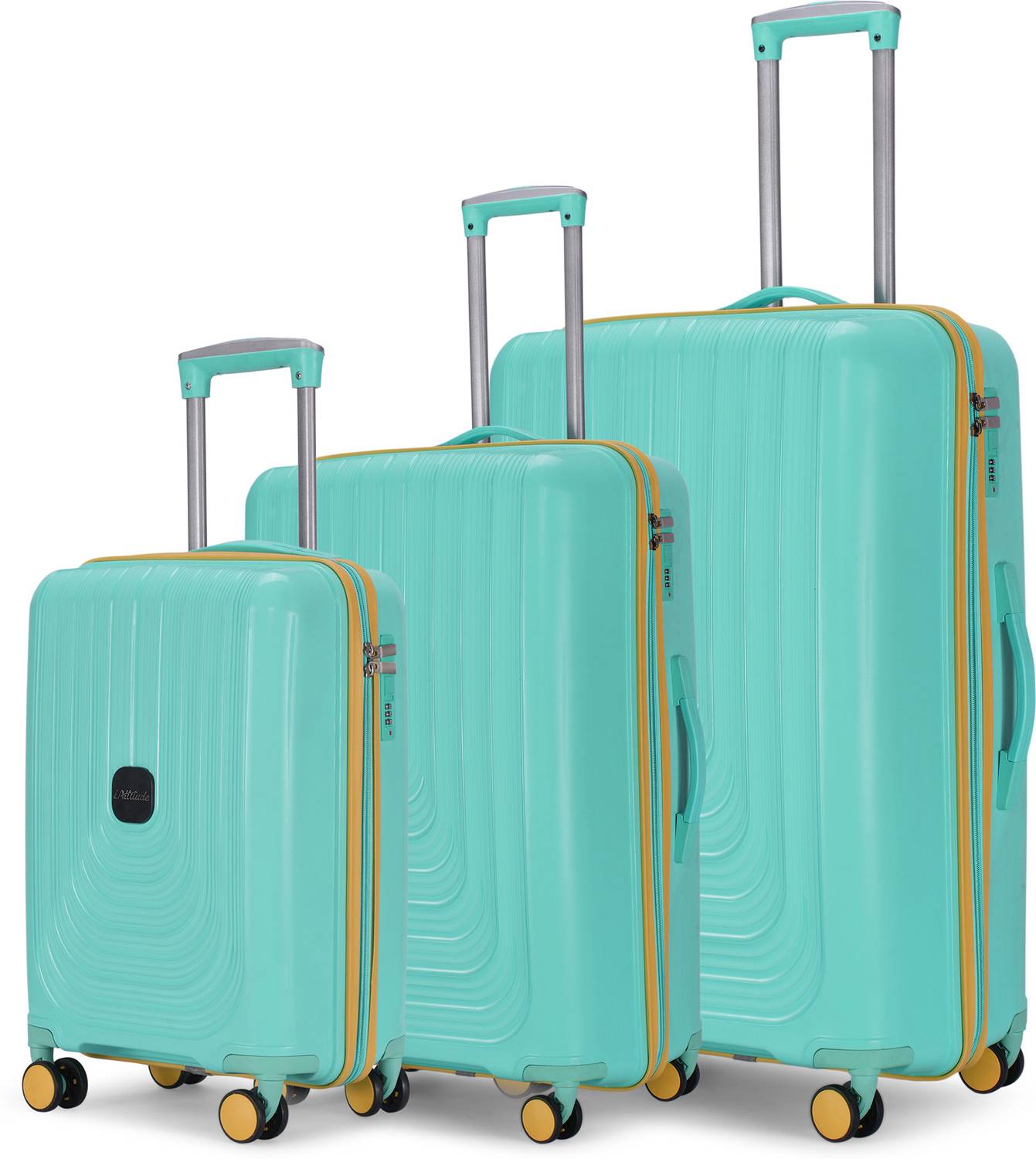 LATTITUDE by Provogue Origin 55cm/65cm/75cm Trolley Bag Cabin & Check-in Set 8 Wheels - 28 inch