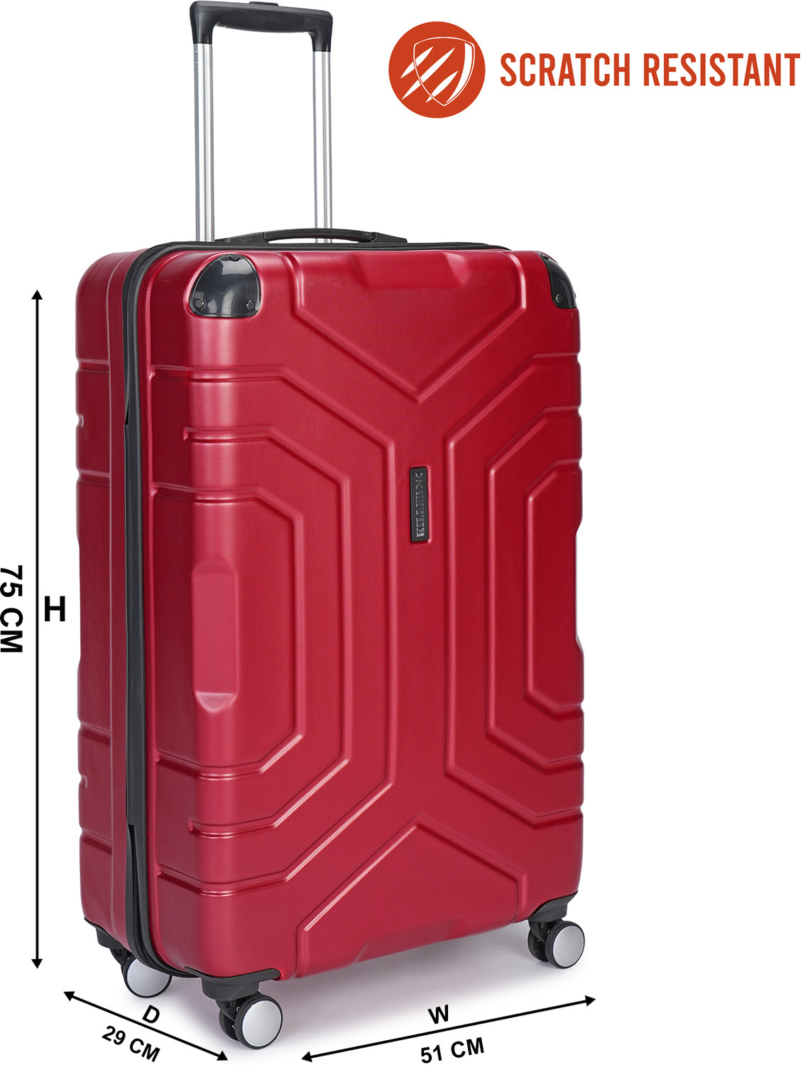 Image of KILLER Spider Check-in Suitcase 8 Wheels - 30 inch