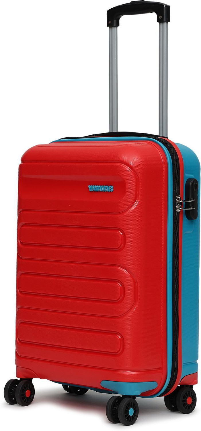 Image of YAYAVAR TOKYO REMIX FunColours UNBREAKABLE PREMIUM RANGE(5 YEARS INTERNATIONAL WARRANTY) Cabin Suitcase 8 Wheels - 22 inch