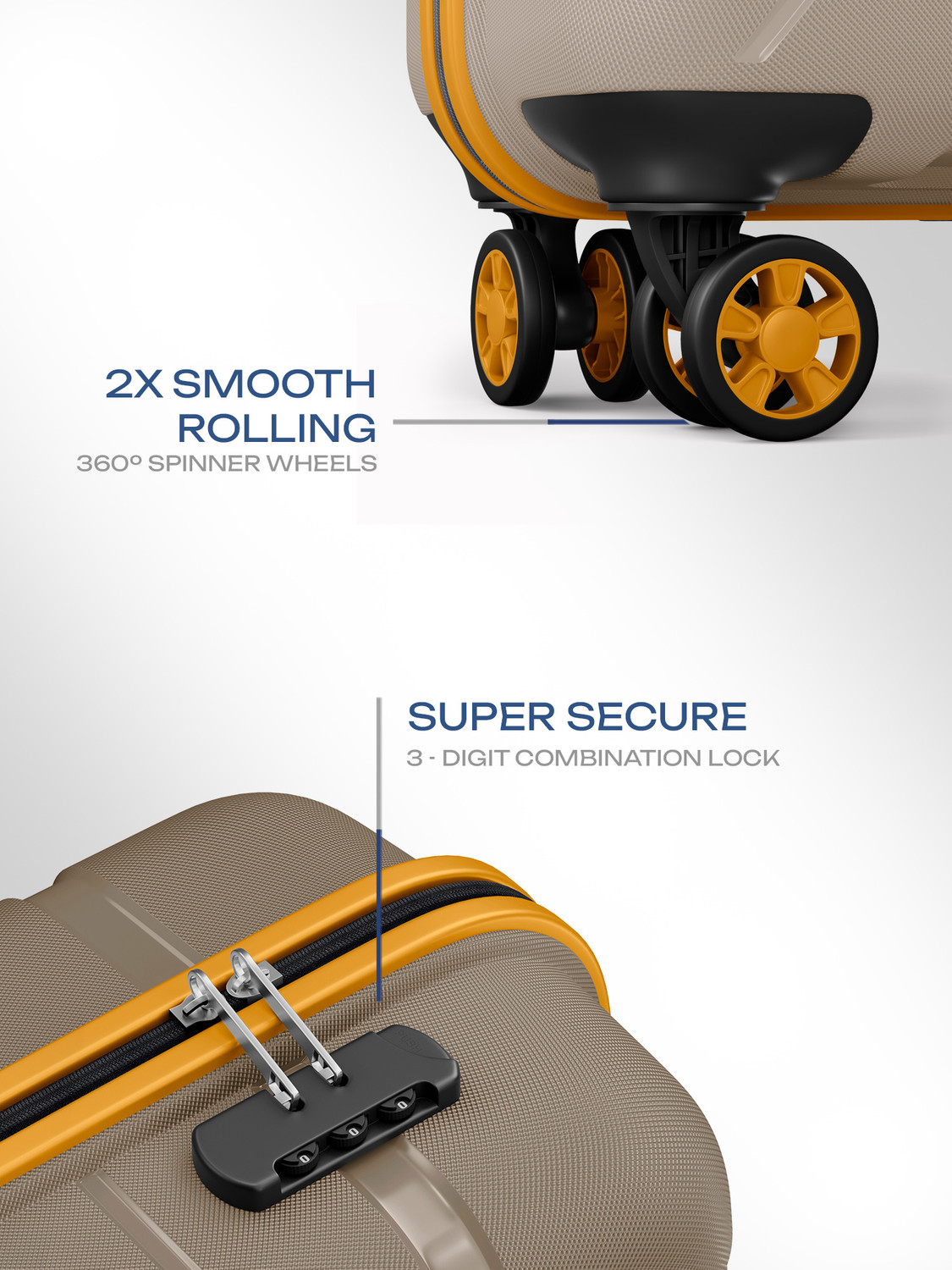 Image of SAFARI Broadway Check-in Suitcase 8 Wheels - 30 inch