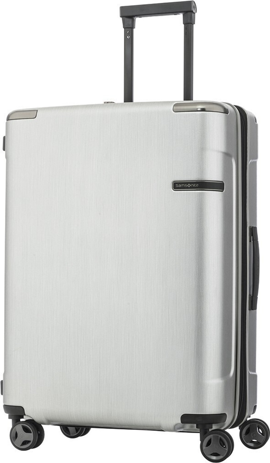 Image of SAMSONITE SAM EVOA SP69 /25 EXP-BRSD SLVR Expandable Check-in Suitcase 4 Wheels - 27 Inch