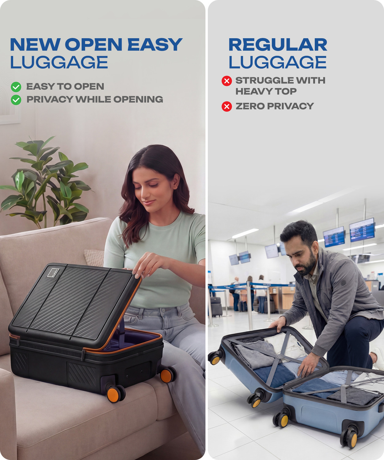 Image of SAFARI NOX Cabin Suitcase 8 Wheels - 22 inch
