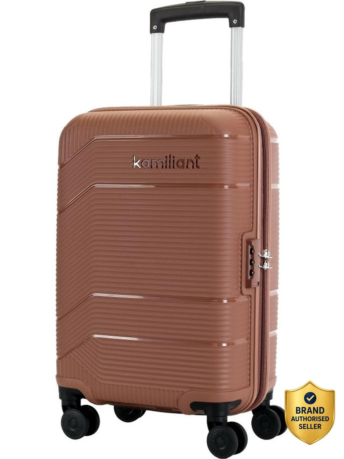 Image of KAMILIANT by American Tourister ARMOR Cabin Suitcase 8 Wheels - 21 inches