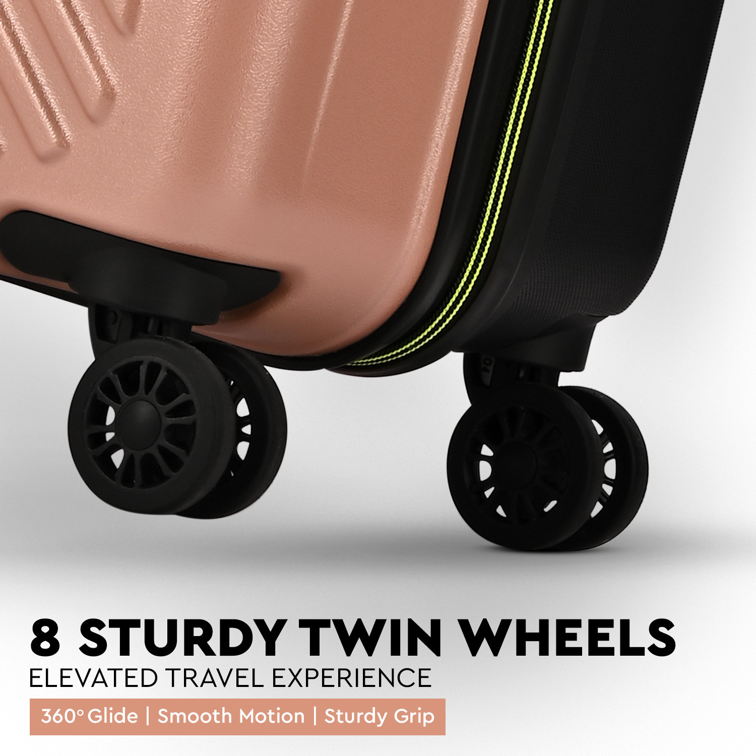 Image of ALFA by VIP RUNWAY Check-in Suitcase 8 Wheels - 29 Inch
