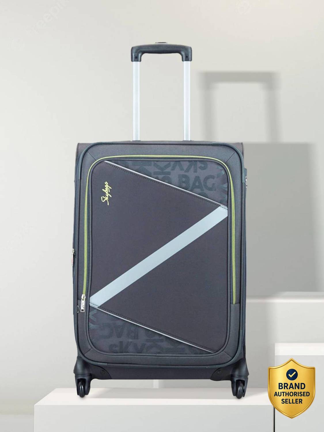 SKYBAGS SPOTLIGHT 4W EXP STR 68 (E) GREY Expandable Check-in Suitcase 4 Wheels - 28 inch