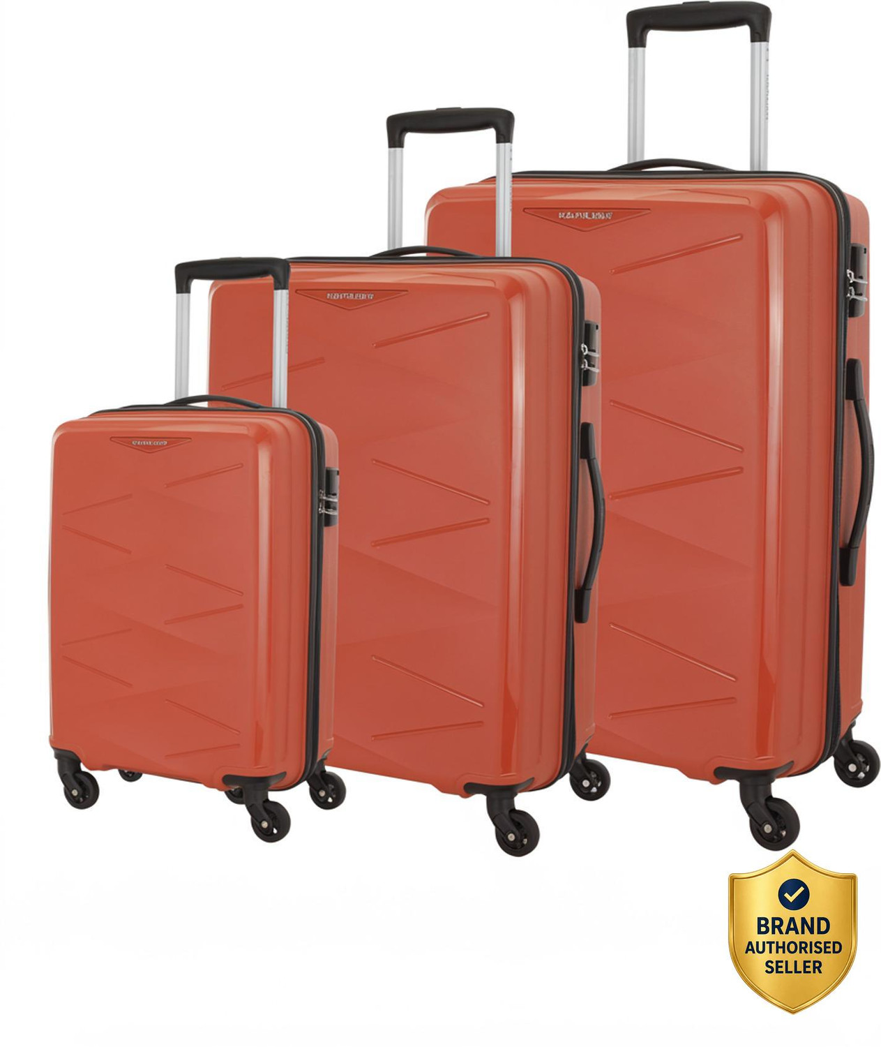 Image of Kamiliant by American Tourister (Small 55 Cm | Medium 68 Cm | Large 79 Cm)Combination Lock-Triprism Cabin & Check-in Set 4 Wheels - 30 inches