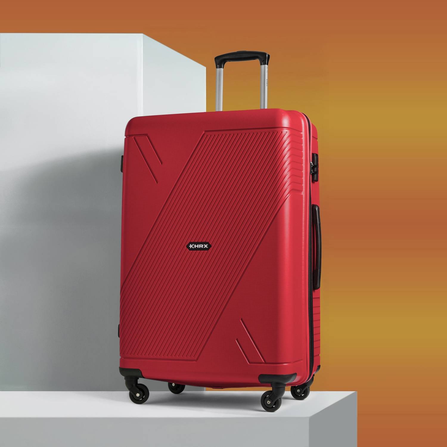 HRX Icon Check-in Suitcase 4 Wheels - 30 inch
